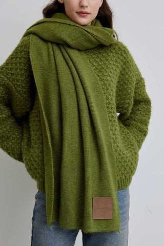 Soft Cozy Scarf Green