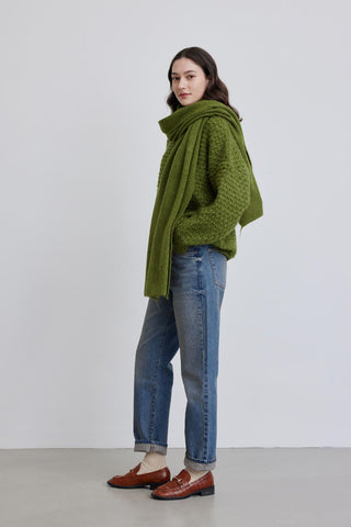 Soft Cozy Scarf Green