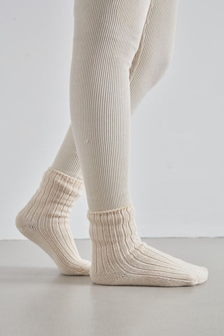 Thick Winter Socks Beige