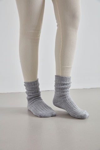 Thick Winter Socks Grey