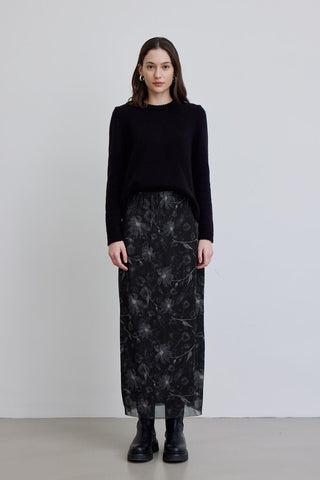 Patterned Tulle Skirt Daisy