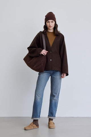 Milana Cachet Coat Brown