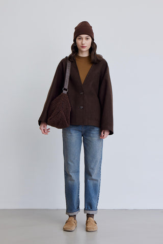 Milana Cachet Coat Brown