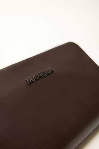 Manuka Large Wallet Dark Brown