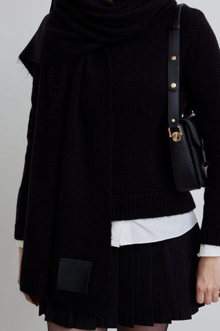 Soft Cozy Scarf Black