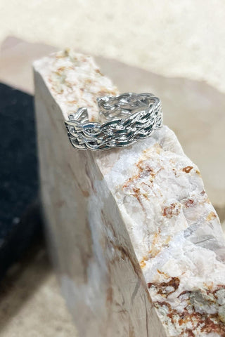 Braided Ring Silver