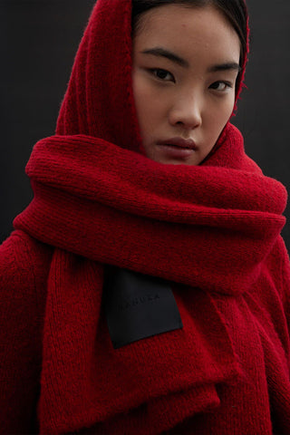 Soft Cozy Scarf Red