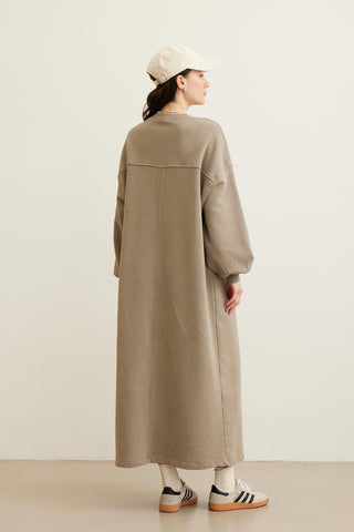 Premium Oversize Dress Mink