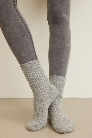 Thick Winter Socks Grey