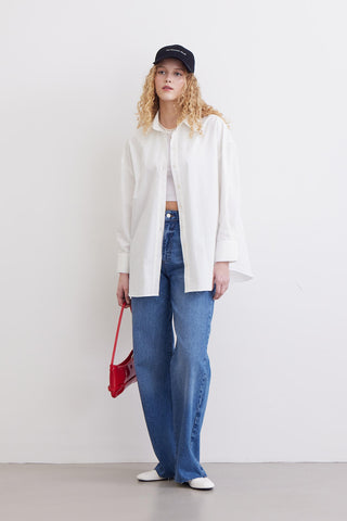 Oversize Basic Shirt Ecru