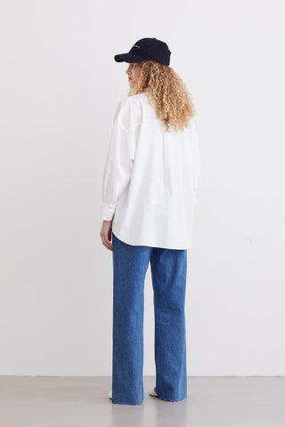 Oversize Basic Shirt Ecru