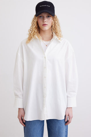 Oversize Basic Shirt Ecru