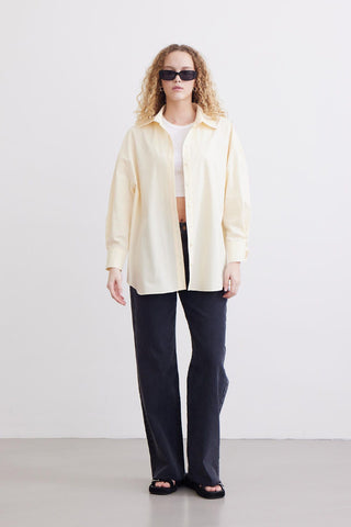 Oversize Basic Shirt Vanilla