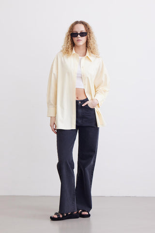 Oversize Basic Shirt Vanilla