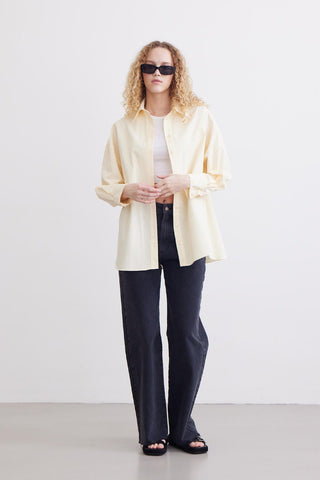 Oversize Basic Shirt Vanilla