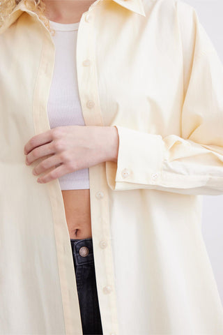 Oversize Basic Shirt Vanilla