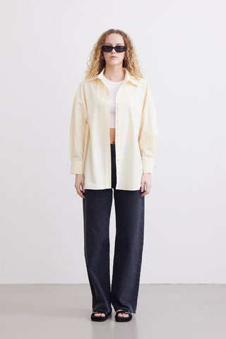 Oversize Basic Shirt Vanilla