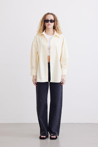 Oversize Basic Shirt Vanilla