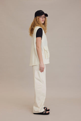 Technical Detail Vest Vanilla