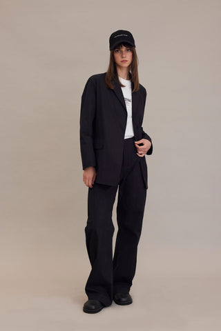 Comfortable Blazer Jacket Black