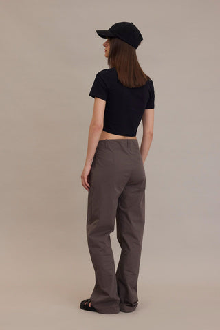 Straight Leg Comfortable Pants Mink