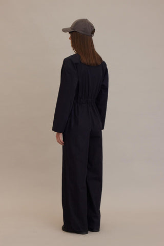 Relaxed Fit Jumpsuit Black