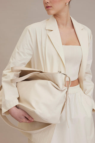 Kanvas Kadın Çantası Doğal