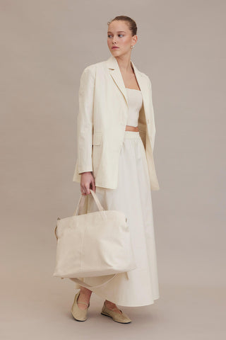 Kanvas Kadın Çantası Doğal