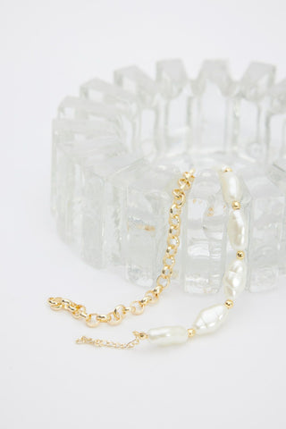 Pearl Cloud Bracelet Light Yellow