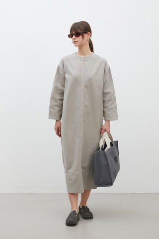Oversize Denim Elbise Taş