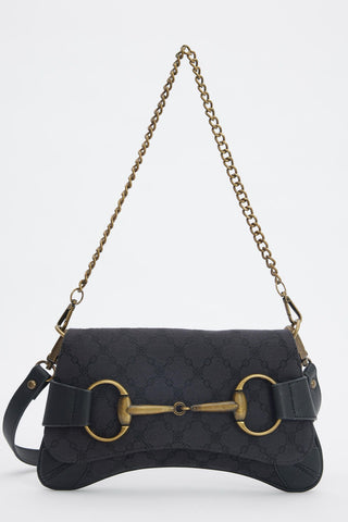 Blanca Buckle Detail Bag Black