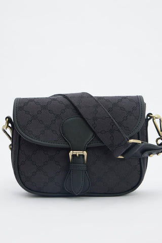 Olivia Flap Cover Bag Black