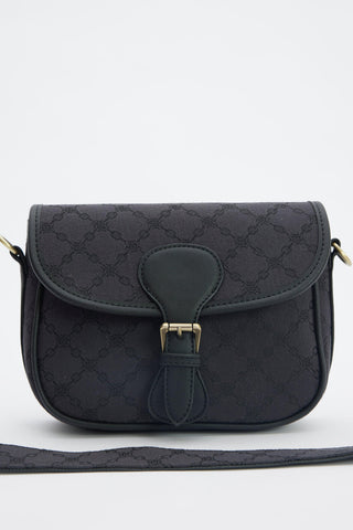 Olivia Flap Cover Bag Black