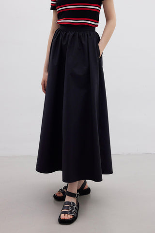 Fırfırlı Premium Etek Siyah