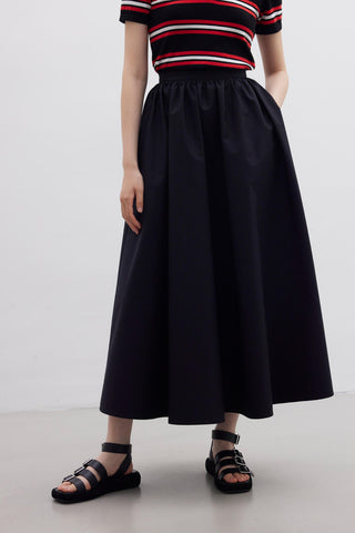 Fırfırlı Premium Etek Siyah