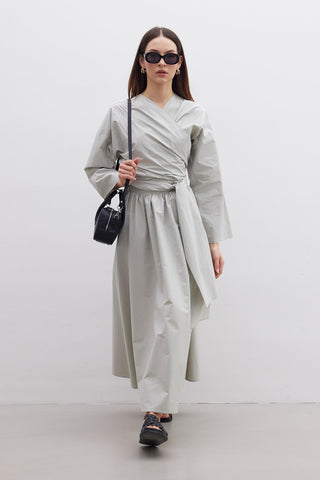 Ruffled Premium Skirt Green