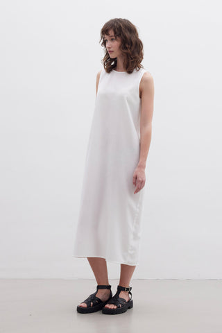Full Slip Dress Ecru