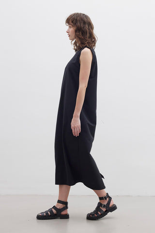 Full Slip Dress Black