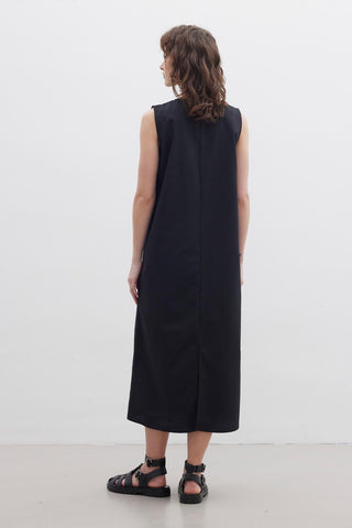 Full Slip Dress Black