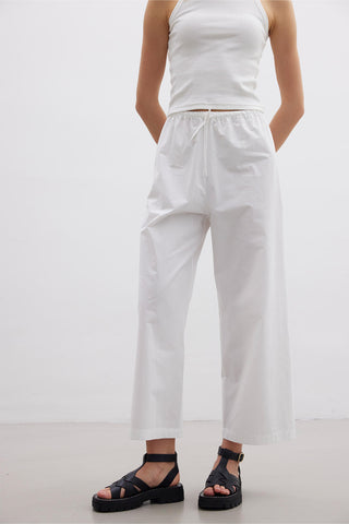 Comfortable Premium Trousers Ecru