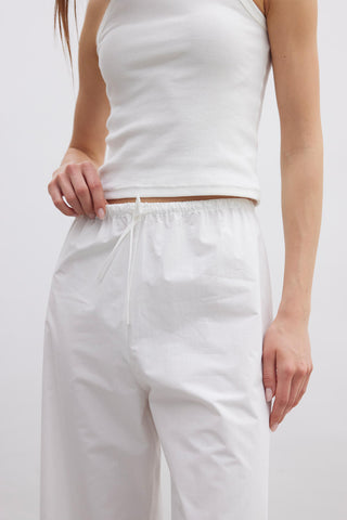 Comfortable Premium Trousers Ecru