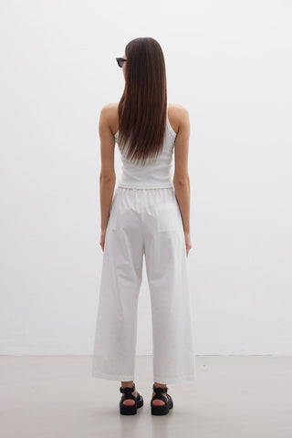 Comfortable Premium Trousers Ecru