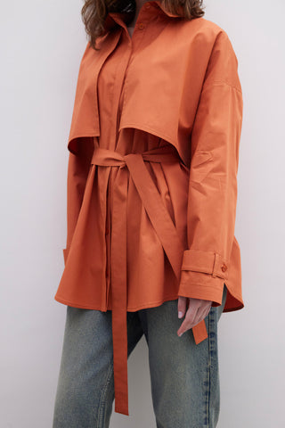 Belted Trench Shirt Tile