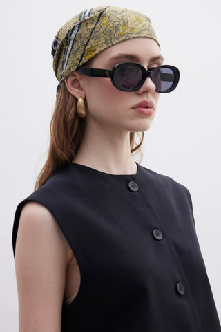 Desenli Pamuk Eşarp Nany