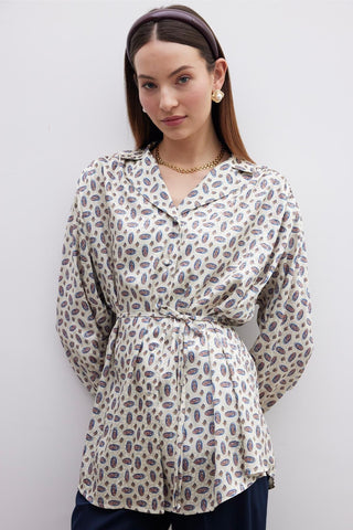 Vintage Patterned Shirt Agnes