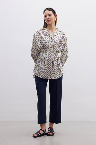 Vintage Patterned Shirt Agnes
