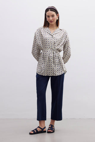 Vintage Patterned Shirt Agnes