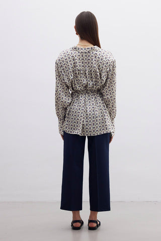 Vintage Patterned Shirt Agnes