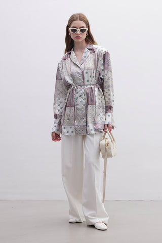 Vintage Patterned Shirt Antique