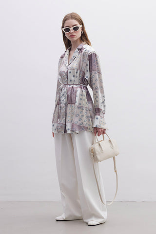 Vintage Patterned Shirt Antique